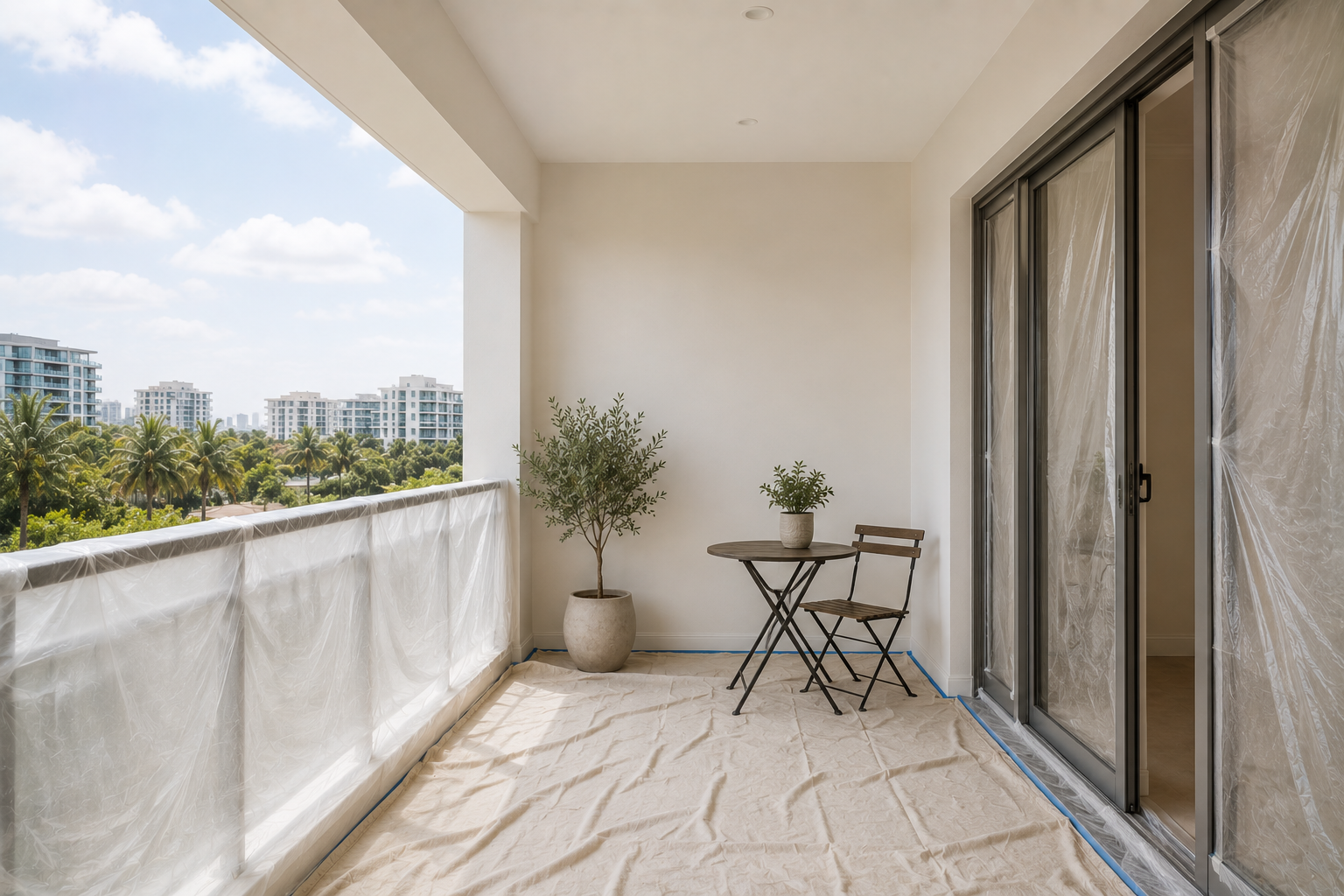 Balcony Painting in Abu Dhabi - painting service 27