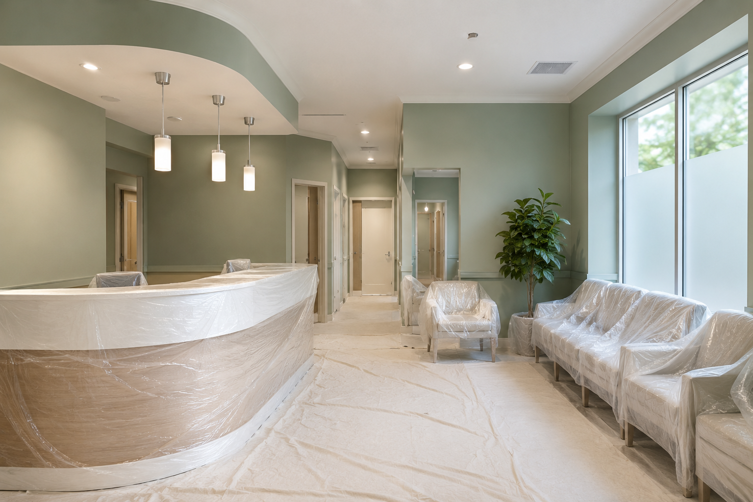 Clinic Painting in Abu Dhabi - painting service 16