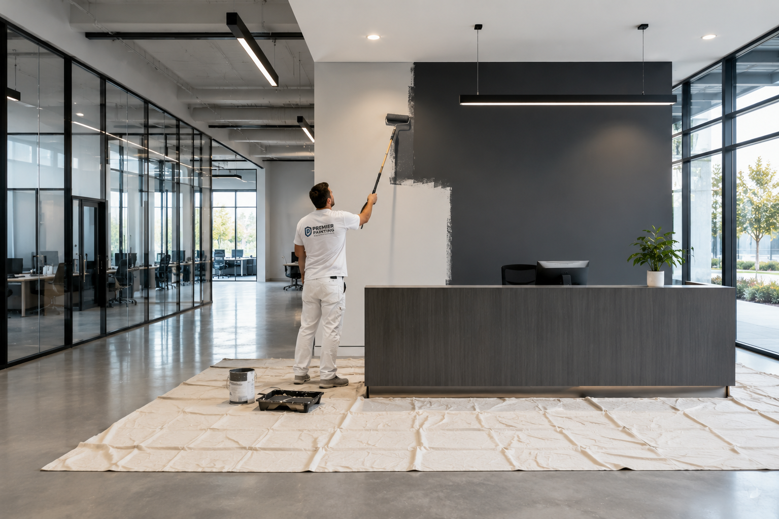 Office Painting in Abu Dhabi - painting service 3