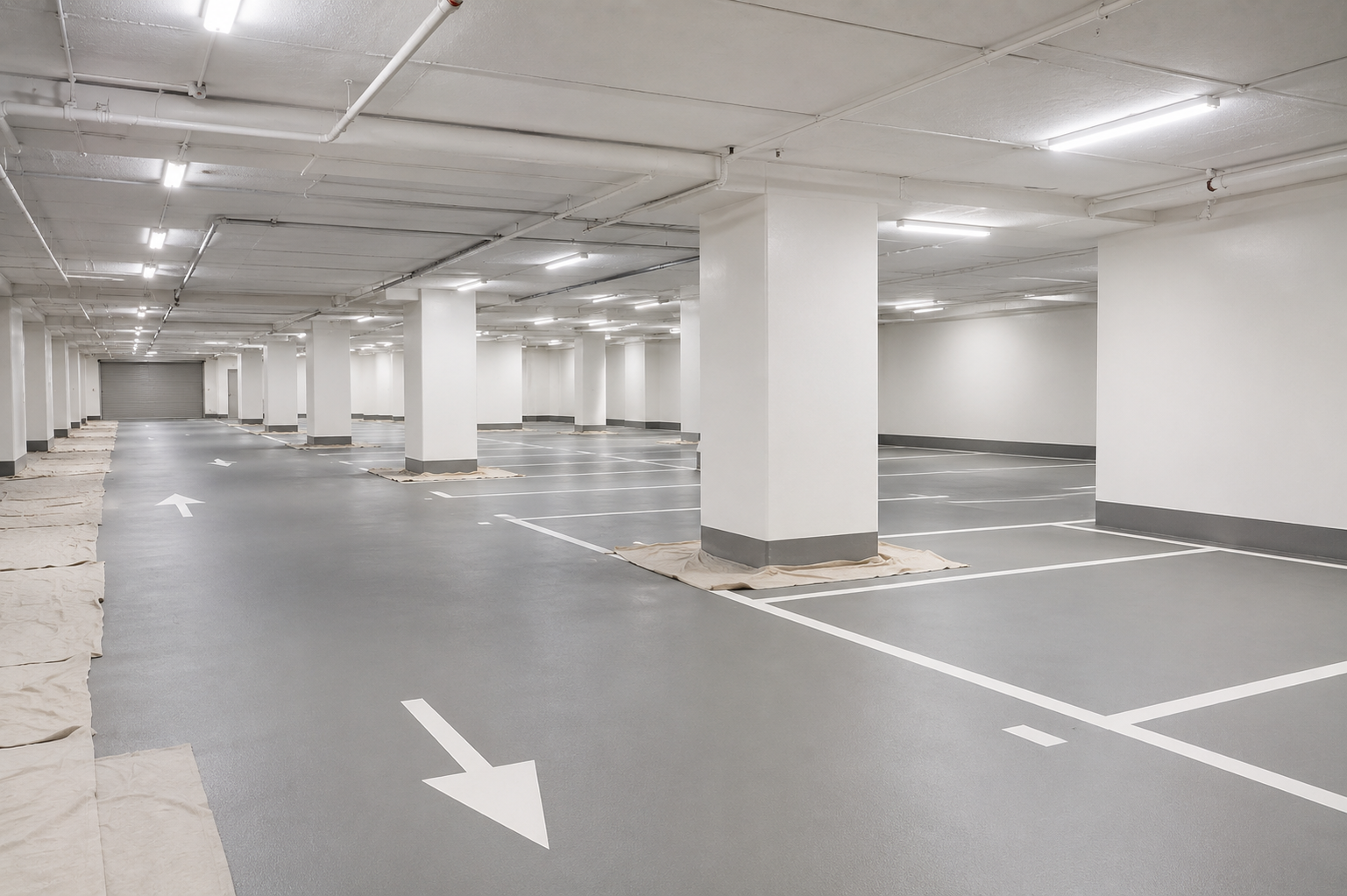 Parking Area Painting in Abu Dhabi - painting service 28
