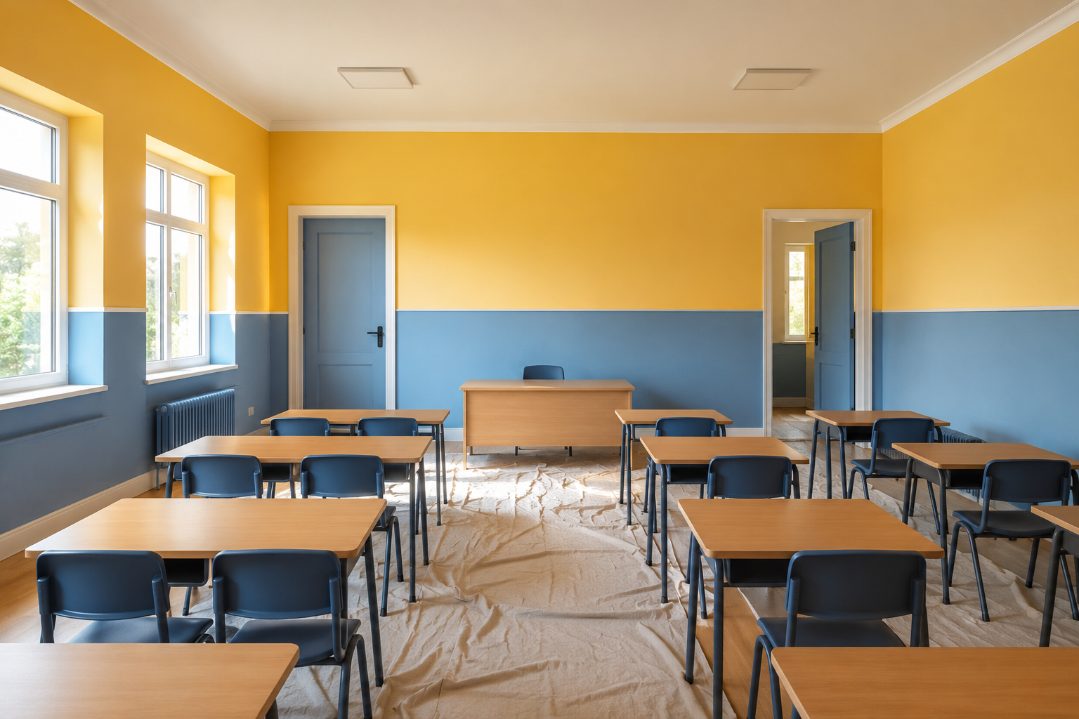 School & Nursery Painting in Abu Dhabi - painting service 15