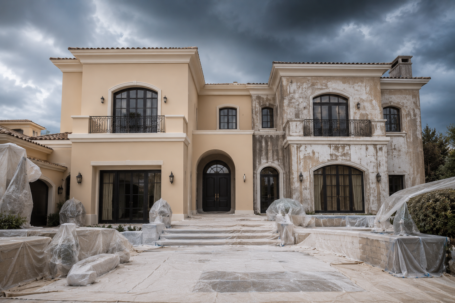Waterproof Exterior Coating in Abu Dhabi - painting service 19