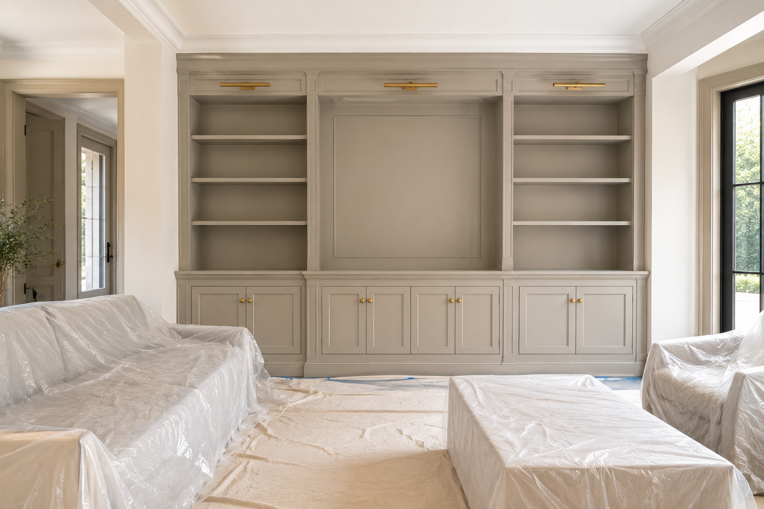 Wood Painting in Abu Dhabi - painting service 18